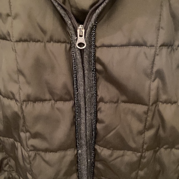 Ciao Milano olive green quilted vest - Picture 3 of 5